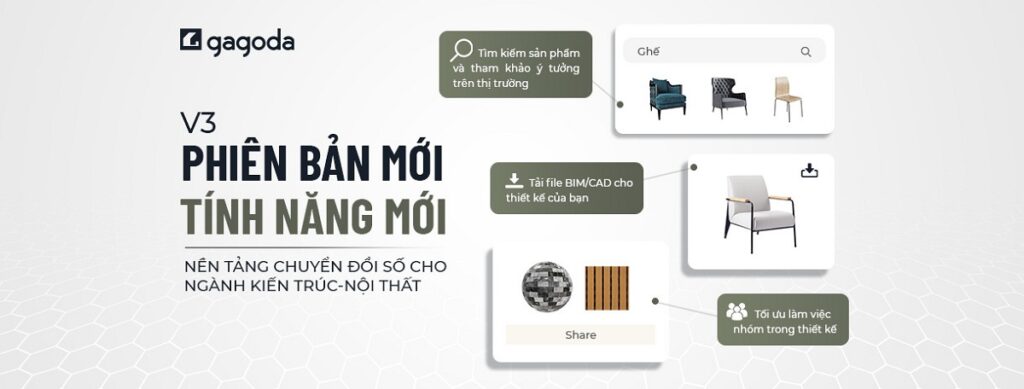 Gagoda – Thư viện chuyên ngành kiến trúc, nội thất trên nền tảng số